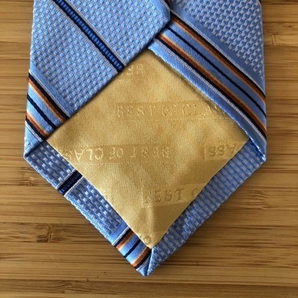 Robert Talbott BEST OF CLASS Silk Tie In Cool Blue - Picture 3 of 6